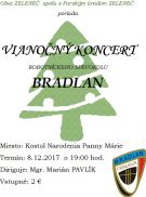 Vianočný koncert robotníckeho spevokolu BRADLAN 1